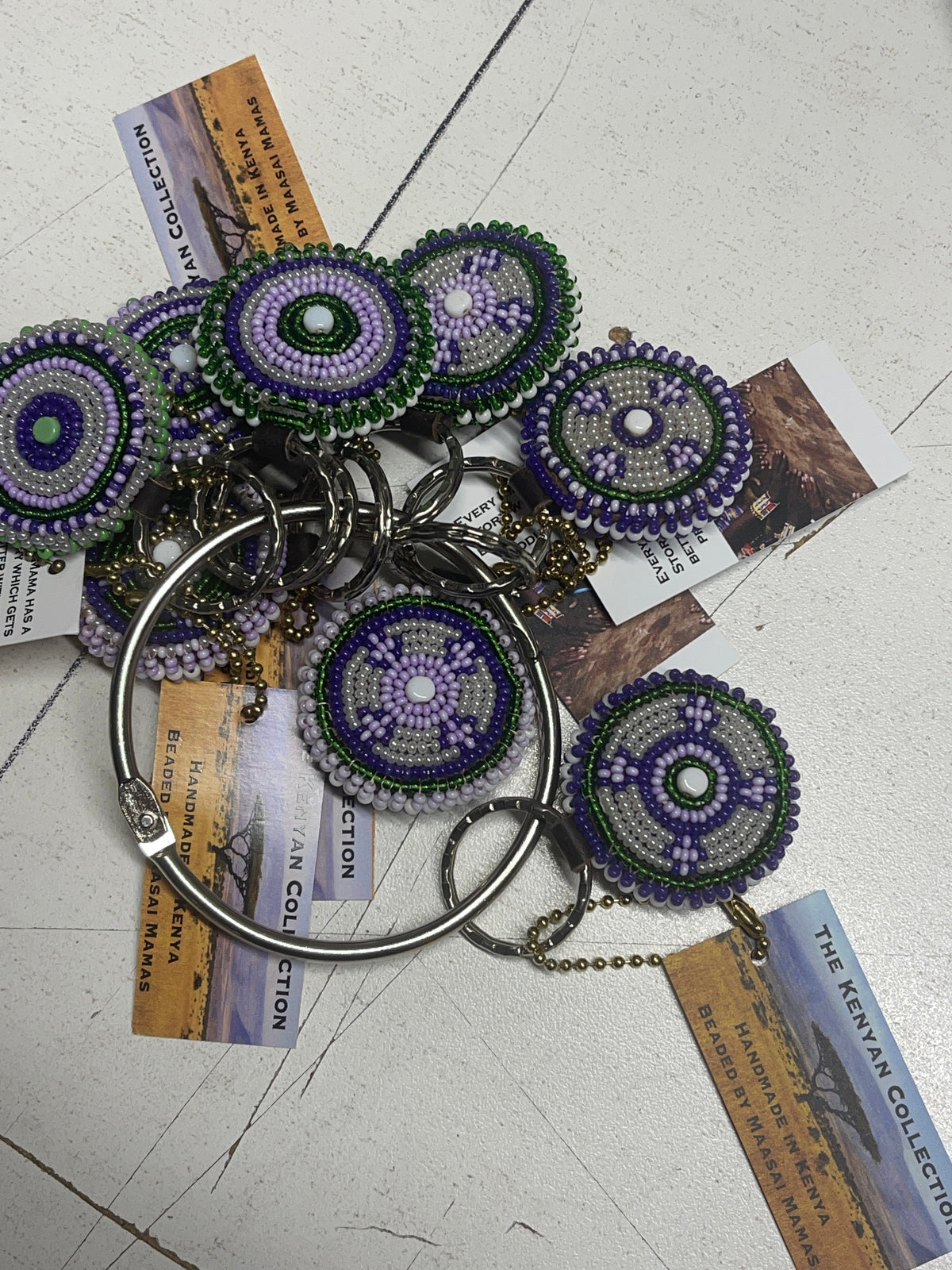 TKC Beaded Keychain