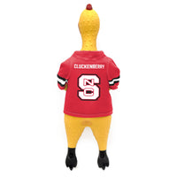 NC State Wolfpack Rubber Chicken Pet Toy