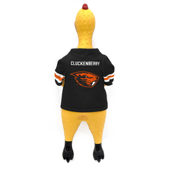 OR State Beavers Rubber Chicken Pet Toy