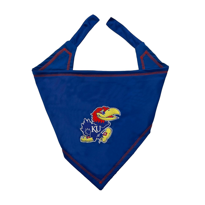 KS Jayhawks Tie-On Bandana