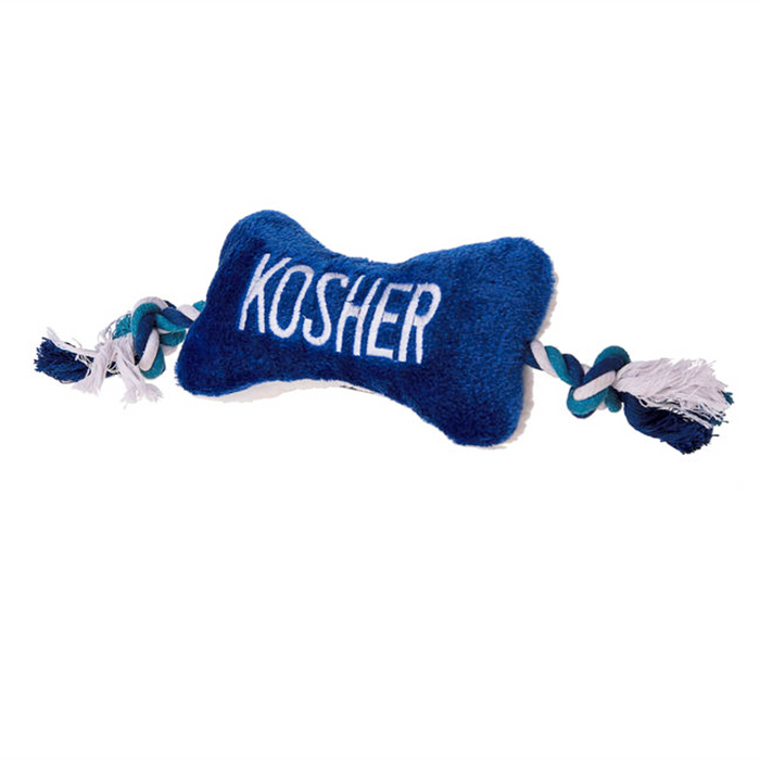 Kosher Bone Dog Tug Toy