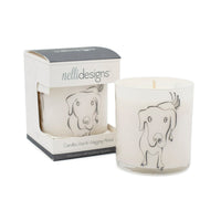Large Dog Jar Candle - Wet Dog Scent