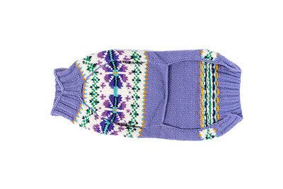 Lavender Flowers Sweater