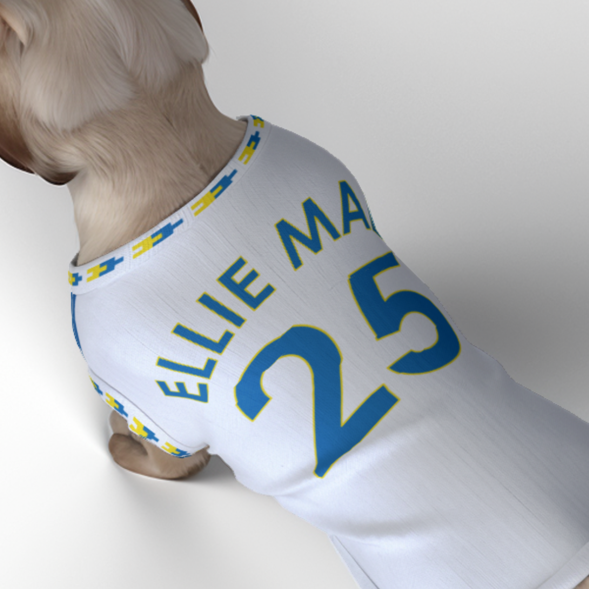 Leeds United FC 25/26 Home Kit Inspired Personalized Tank