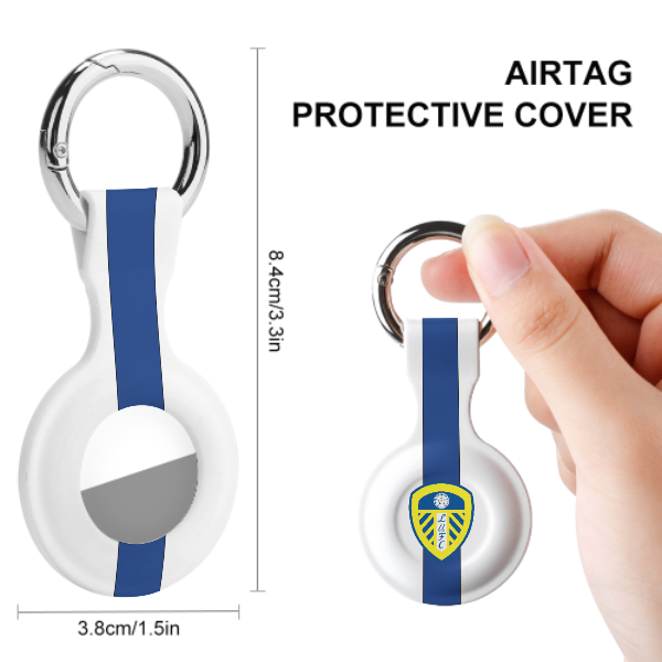 Leeds United FC 25/26 Home Kit-Inspired Protective Case for Air Tag
