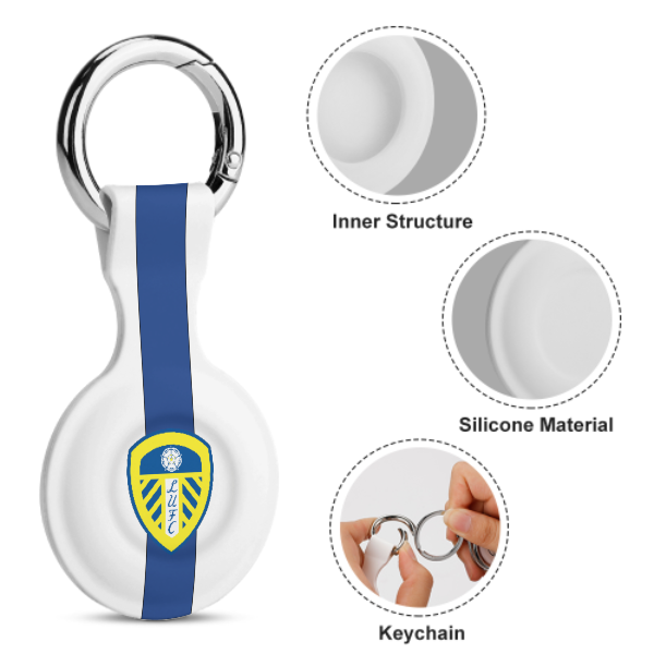 Leeds United FC 25/26 Home Kit-Inspired Protective Case for Air Tag
