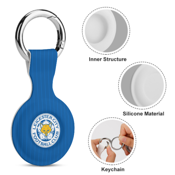 Leicester City FC 25/26 Home Kit-Inspired Protective Case for Air Tag