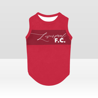 Liverpool FC 25/26 Home Inspired Pet Graphic Tee Shirt (Sizes XS-Small)