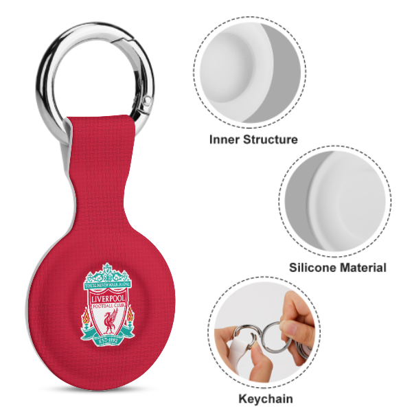 Liverpool FC 25/26 Home Kit-Inspired Protective Case for Air Tag