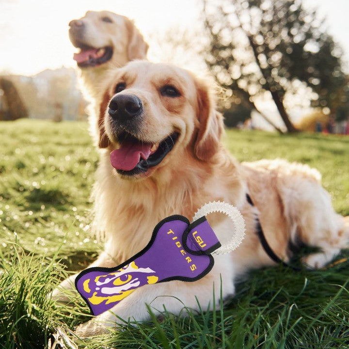 LSU Tigers Dental Tug Toy