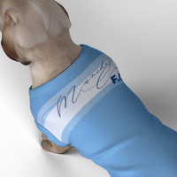 Manchester City FC 25/26 Home Inspired Graphic Pet Tee Shirt (Size M-2x)