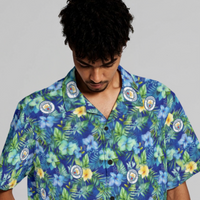 Manchester City FC 25/26 Team-Inspired Unisex Hawaiian Shirt