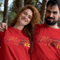 Manchester United FC 25/26 Home Kit Inspired Unisex Basic T-shirt