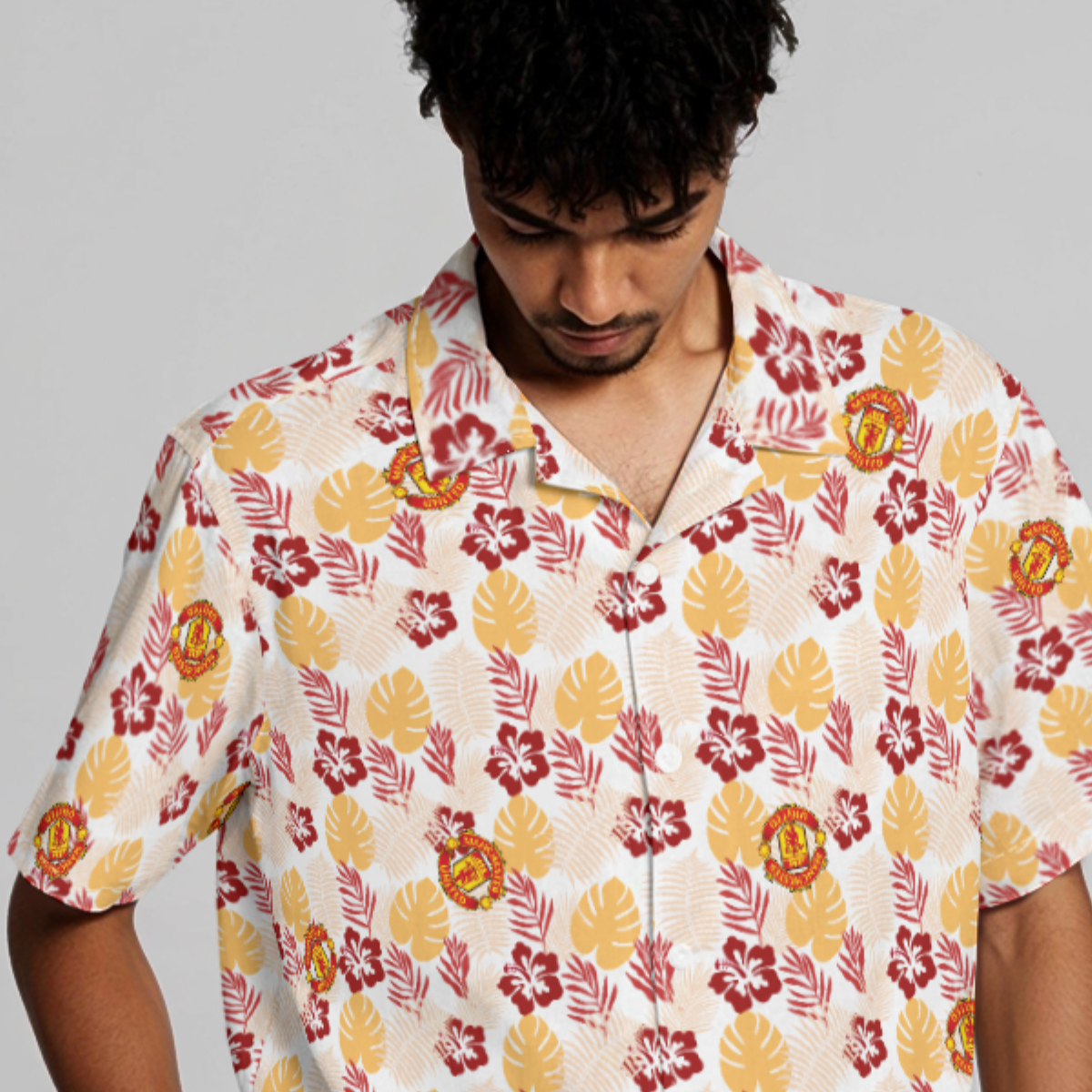 Manchester United FC 25/26 Team-Inspired Unisex Hawaiian Shirt