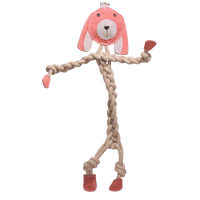 Bitsy Bunny Natural Rope Knottie® Dog Toy, Large (9mm rope diameter)