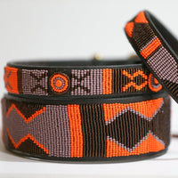 Marula Beaded Dog Collar