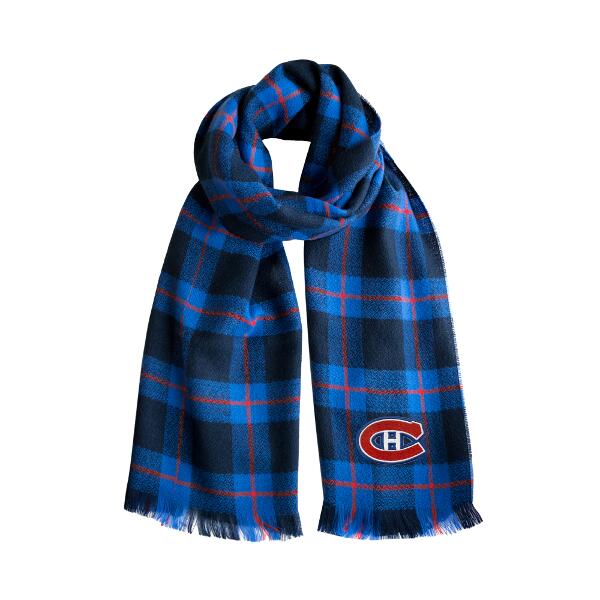 Montreal Canadiens Plaid Blanket Scarf
