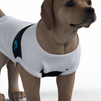 Newcastle United FC 25/26 Home Inspired Pet Graphic Tee Shirt (Sizes XS-Small)