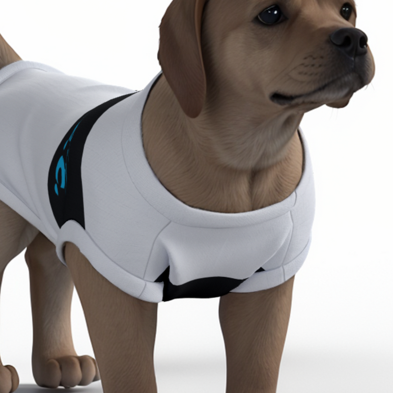 Newcastle United FC 25/26 Home Inspired Pet Graphic Tee Shirt (Sizes XS-Small)