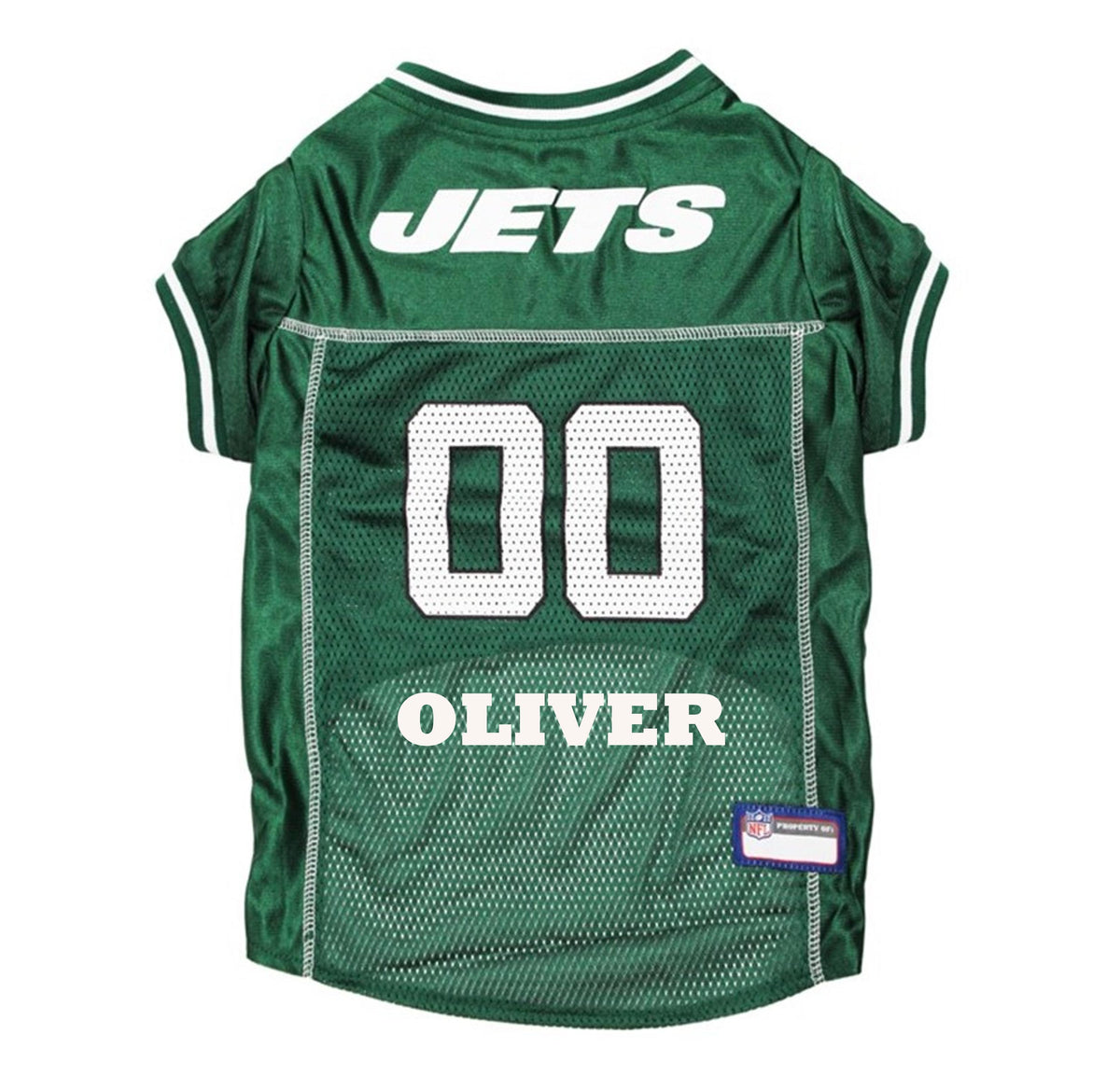 New York Jets Pet Jersey - 3 Red Rovers