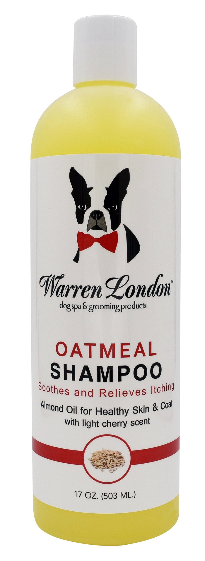Oatmeal Shampoo - For Dogs With Itchy Skin and Coats - Cherry Scented