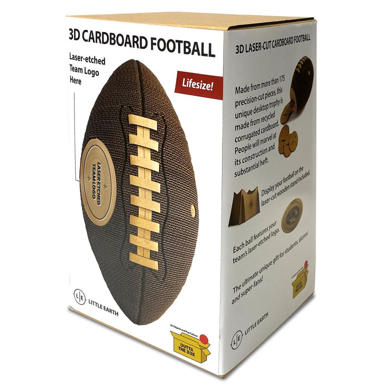 San Francisco 49ers Cardboard 3D Football