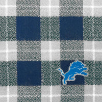 Detroit Lions Plaid Blanket Scarf