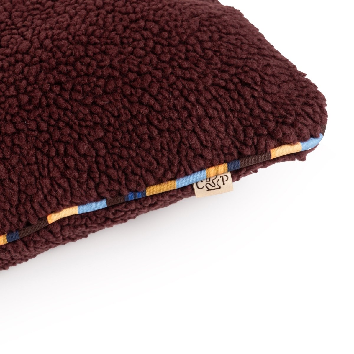 Orthopedic Foam Sherpa Pillow Bed