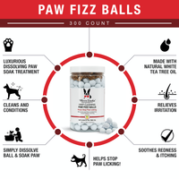 Deep Cleaning Paw Fizz Balls - Professional Size