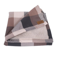 Pendleton Block Plaid Pet Throw + Lamb Gift Set