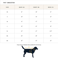 Pendleton Knitted Dog Sweater