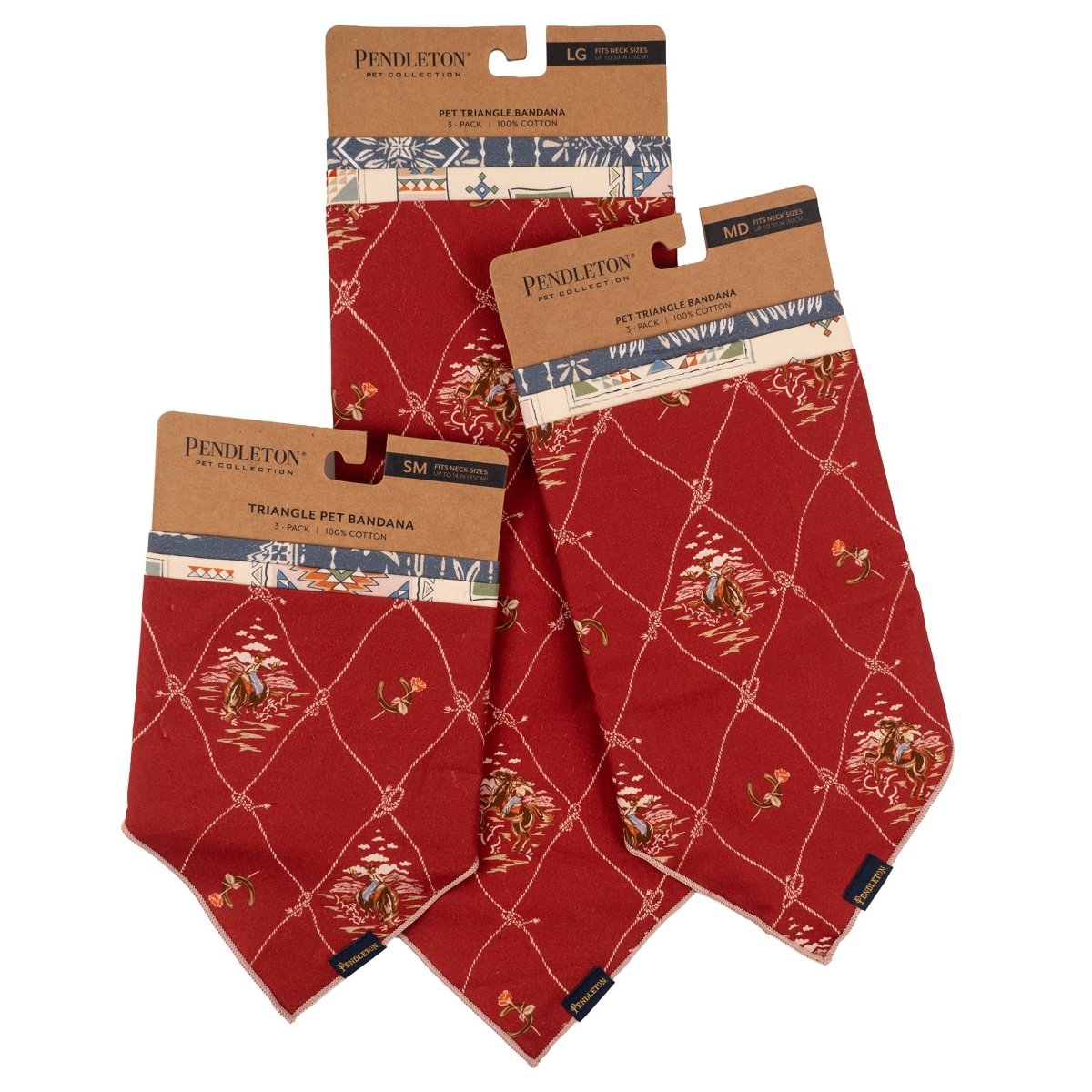 Pendleton Pet Bandana Multipack