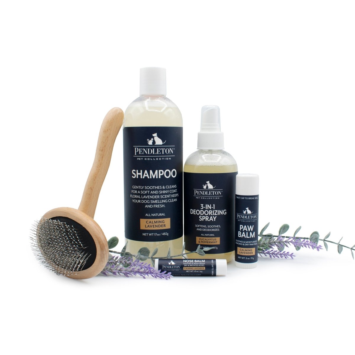 Pendleton Pet Grooming Set with FREE Brush!