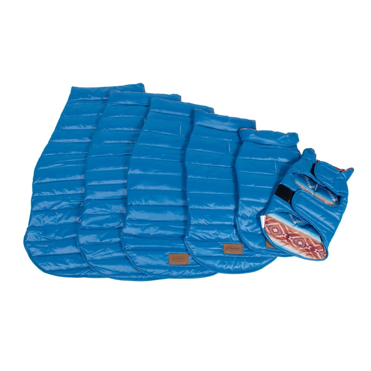 Pendleton Puffer Dog Coat