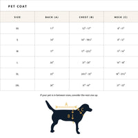 Pendleton Puffer Dog Coat