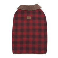 Pendleton Red Ombre Plaid Dog Coat