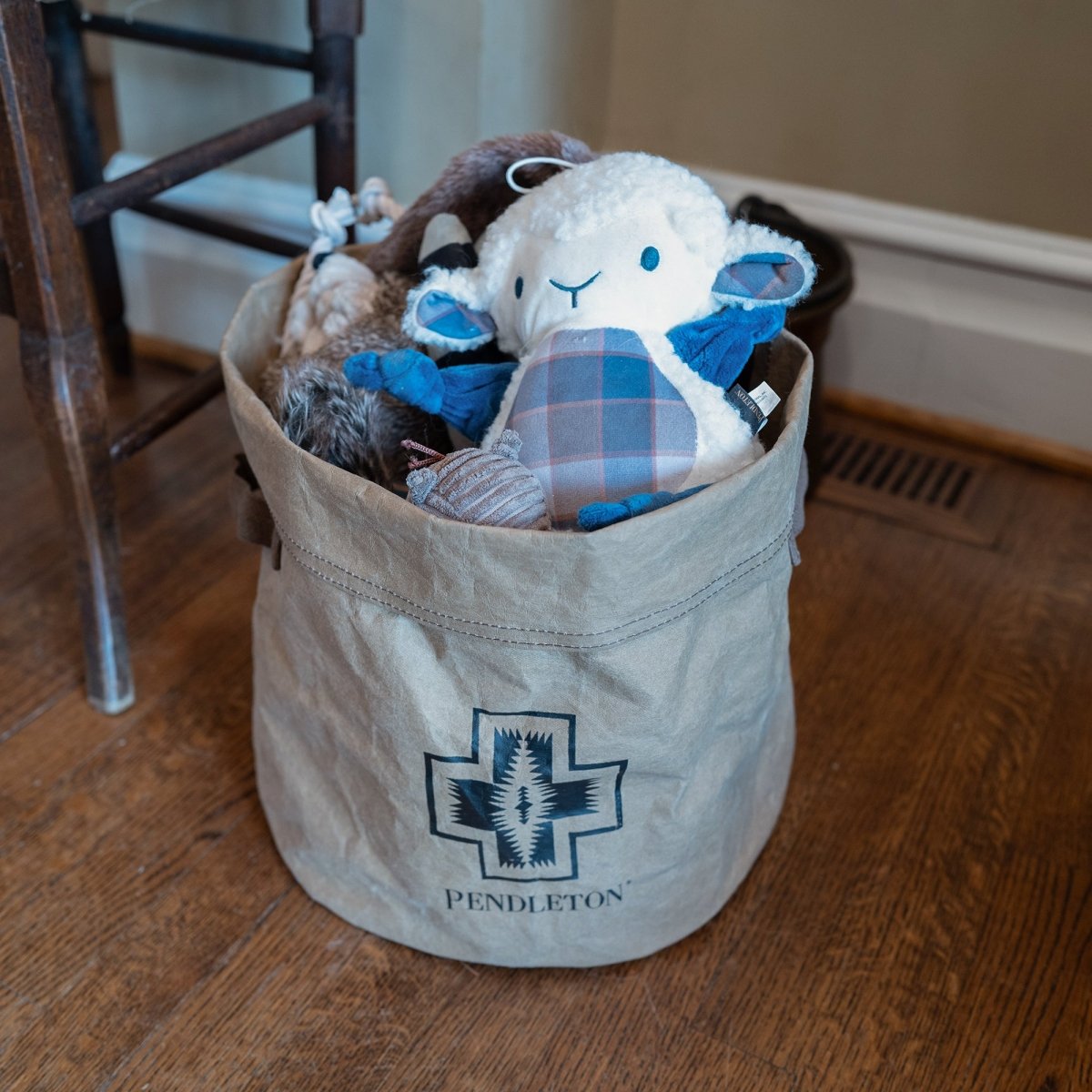 Pendleton Washable Paper Toy Bucket