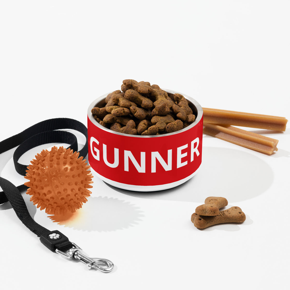 Arsenal FC 24/25 Kit Inspired Pet bowl - Small 18 oz