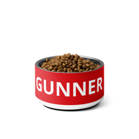 Arsenal FC 24/25 Kit Inspired Pet bowl - Small 18 oz