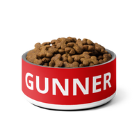 Arsenal FC 24/25 Kit Inspired Pet bowl - Large 32 oz