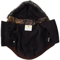 Pet Life ® Classic Metallic Fashion 3M Insulated Dog Coat Parka  w/ Removable Hood