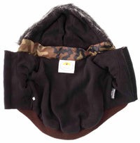 Pet Life ® Classic Metallic Fashion 3M Insulated Dog Coat Parka  w/ Removable Hood