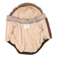 Pet Life ® Classic Metallic Fashion 3M Insulated Dog Coat Parka  w/ Removable Hood