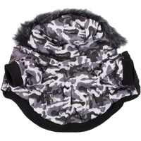 Pet Life ® Classic Metallic Fashion 3M Insulated Dog Coat Parka  w/ Removable Hood