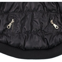 Pet Life ® Classic Metallic Fashion 3M Insulated Dog Coat Parka  w/ Removable Hood