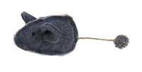 Pet Life ® 'Pompom Tailed' Durable Cat and Mouse Plush Cat Toy