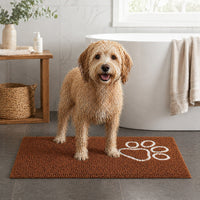 Pet Life ® 'Fuzzy' Quick-Drying Anti-Skid and Machine Washable Dog Mat