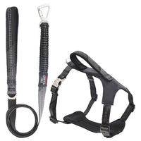 Pet Life ® 'Geo-prene' 2-in-1 Shock Absorbing Neoprene Padded Reflective Dog Leash and Harness