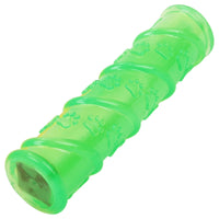 Pet Life ® 'Glow-Stick' TPR and LED Lighting Squeak and Chew Dog Toy