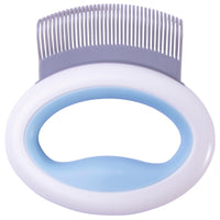 Pet Life ® 'Knuckler' Handheld Travel Flexible Grooming Pet Rake Comb